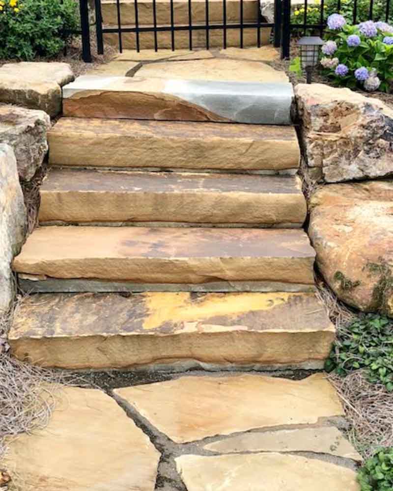 Brown Stair Treads